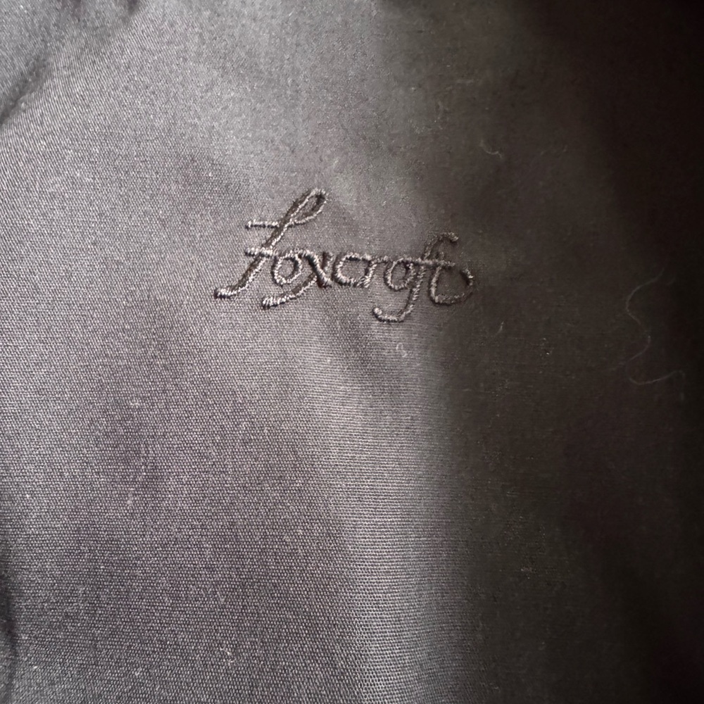 Foxcroft Black Button Shirt - Picture 7 of 8